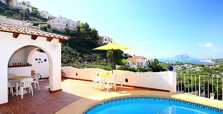 SEA VIEWS IN MORAIRA